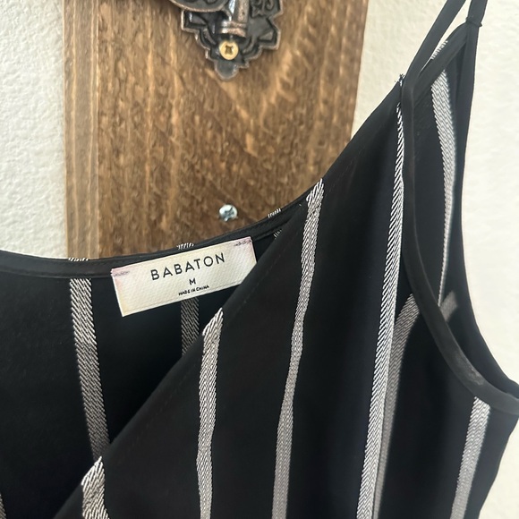 Babaton Black and White Striped Camisole - Picture 4 of 6